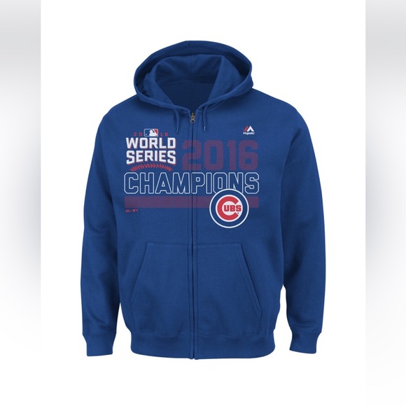 Majestic Other - Chicago Cubs Majestic Mens 2016
World Series Champions Fierce
Favorite Hoodie S